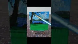 Easy Acrylic Painting / Acrylic painting for Beginners #painting #acrylic #art