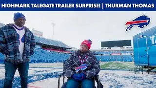 Highmark TaleGate Trailer Surprise! | Thurman Thomas