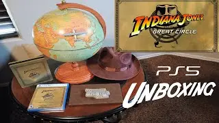 Indiana Jones and the Great Circle PS5 Collector's Bundle Unboxing
