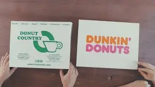 Dunkin Donut vs Donut Country