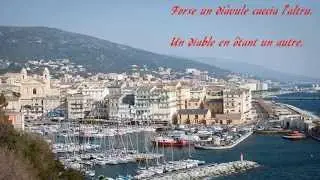 Proverbes Corse - Bastia Vieux Port - Église Saint Jean Baptiste - Antoine Ciosi - Bastia Ricordi
