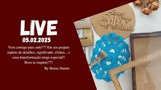 Live: Passo a passo de bandeja em MDF decorativa e utilitária.