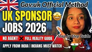 2026 UK Sponsor Job Kaise Apply Karein? Full Details | Real Truth in UK Jobs