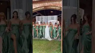 Bridesmaids Color for Fall/Winter #wedding #bridesmaidfashion #weddingoutfit #bridesmaids #bride