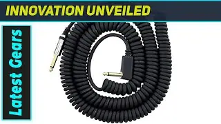 VOX VCC090BK: The Iconic Coiled Guitar Cable