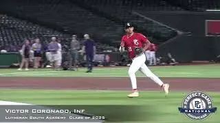Victor Coronado Prospect Video, Inf, Lutheran South Academy Class of 2025, PG National Workout