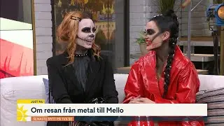 Scarlet om resan från metal till Mello – ”Har fått många kids-fans” | Nyhetsmorgon | TV4 & TV4 Play