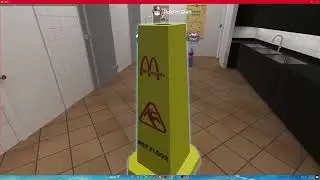 A Day in the life of a virtual Mc Donald's employee #Vrchat