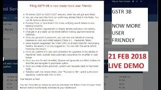 GSTR 3B NOW MORE USER FRIENDLY || SUBMIT BUTTON DELETED || LINK2NG