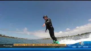 FlyDive X-BOARD brings hydroflight to the masses