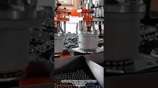 Innovation Technology in Automation: High-Speed Bearing Ball Assembly and Arrangement #tech