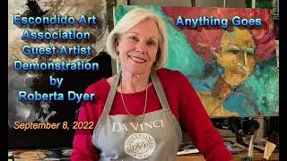 Roberta Dyer EAA Artist Live Painting Tutorial