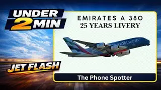 Under 2 min - Rare Emirates A380 Special 25 years Livery at LAX: The Takeoff + Back story