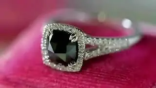 Black Diamond Engagement Rings