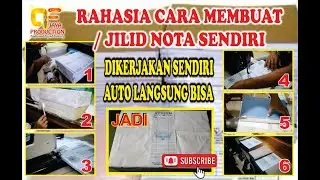 Tutorial Cara Jilid Nota NCR yang Benar