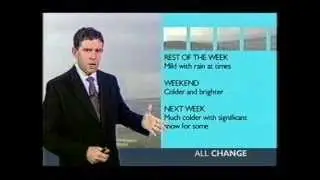 BBC Weather 21st January 2004
