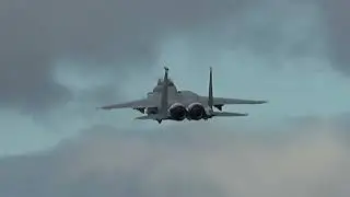 492nd Fighter Squadron Eagles flexing their wings