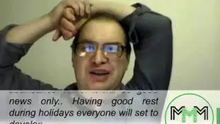 Видеообращение Сергея Мавроди MMM Global, weekly news from Sergey Mavrodi