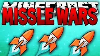 Minecraft MISSLE WARS, CRAZY 1.8 Mini-Game (3v3) w/Lachlan and The Pack!