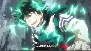 My Hero Academia 3 - Midoriya Full Cowling Shoot Style!