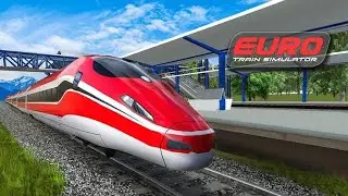 Euro Train Simulator Train running Game Mobile Gameplay in Mr Vs Gaming 