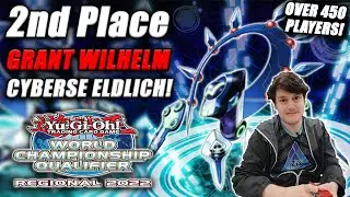 Yu-Gi-Oh! Regional 2nd Place: Cyberse Eldlich 60 Card Deck Profile [ft. Grant Wilhelm] Houston TX