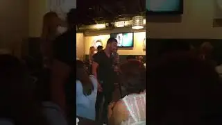 cumplea&ntilde;os de Marangely y Manuel en la barra