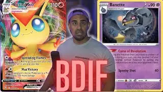 THIS WILL BE THE BDIF! Victini VMAX Banette Deck Profile / Deck List Pokemon TCG