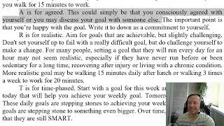Проходим курс Sit Less, Get Active (Coursera) Part 4 Physical Activity Goal Setting