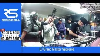 DJ Grand Master Supreme - Rock and Soul Annual Holiday Party 2022
