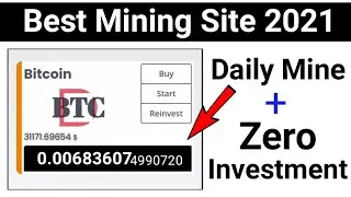 Best Mining Site 2021 || without investment || best mining sites 2021 || BTC || technical riaz ali