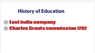 East india company, Charles Grants commission 1792