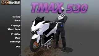 TUTO TMAX 530 + CASQUE ARAIL SUR MX BIKES ! [FR]