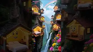 Beautiful ai capsule house🥰🏠 #villagelife#capsulehome #shorts #youtubeshorts #ytshorts #trending #yt