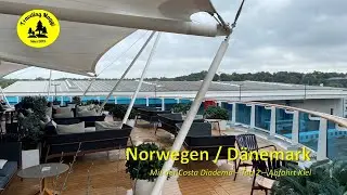 Norwegen und Dänemark mit der Costa Diadema Tag 2 - Abfahrt in Kiel
