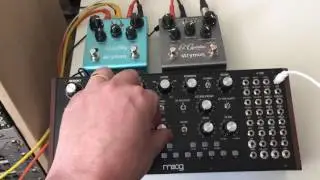 MOOG MOTHER 32 + STRYMON BLUESKY