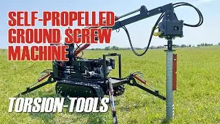 TORSION | SELF-PROPELLED GROUND SCREW MACHINE T-8700