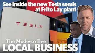 See inside the new Tesla semis rolling out of Modesto Frito Lay plant