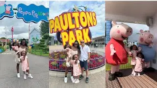 VLOG: PAULTONS PARK| PEPPA PIG WORLD|AUGUST 2023|RIDES|TORNADO SPRINGS|ROOM2 SOUTHAMPTON HOTEL