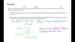 Traveling and Time Problems - Example 2
