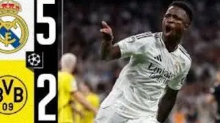 5:2 real Madrid vs borsian dorotumund dangerous Win watch hail ight