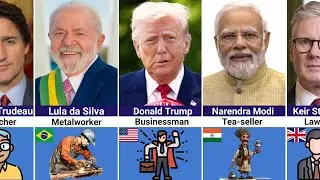 Former Jobs of The world Leaders Before They Became a Leader