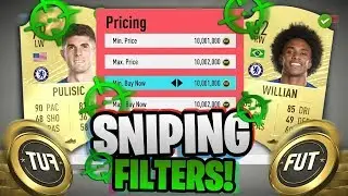 FIFA 20 AWESOME NEW SNIPING METHOD/WHICH PLAYERS TO SNIPE!! MAKE 100K A HOUR QUICKLY!!