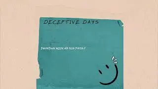 Zhaikh - Deceptive Days | Mikaal Hassan | MMM. (Official Audio)