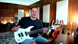 Jackson Pro Series Dinky DK Modern HT6 MS - Демонстрация звучания и обзор в дропе C