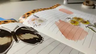 Sunflower Spread🌻| Real Time ASMR? No Talking, No Music Journal with Me