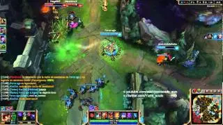 Loleando con amigos URF Ziggs Shaco duo OP