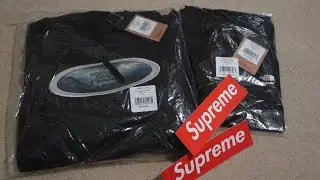 SUPREME FW21 WEEK 9 TNF MOUNTAINS TEE, LENTICULAR MOUNTAINS HOODIE PICKUP/UNBOXING