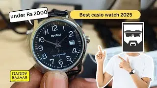 Casio Enticer Men Analog Black Dial Men MTP-V002L-1BUDF (A2315)  under Rs 2000  #casio #casiowatch