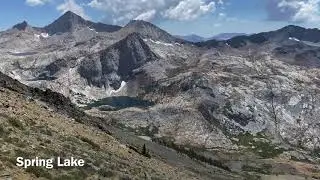 Mineral King || Black Rock Pass || Solo First Person Day Hike || SEKI